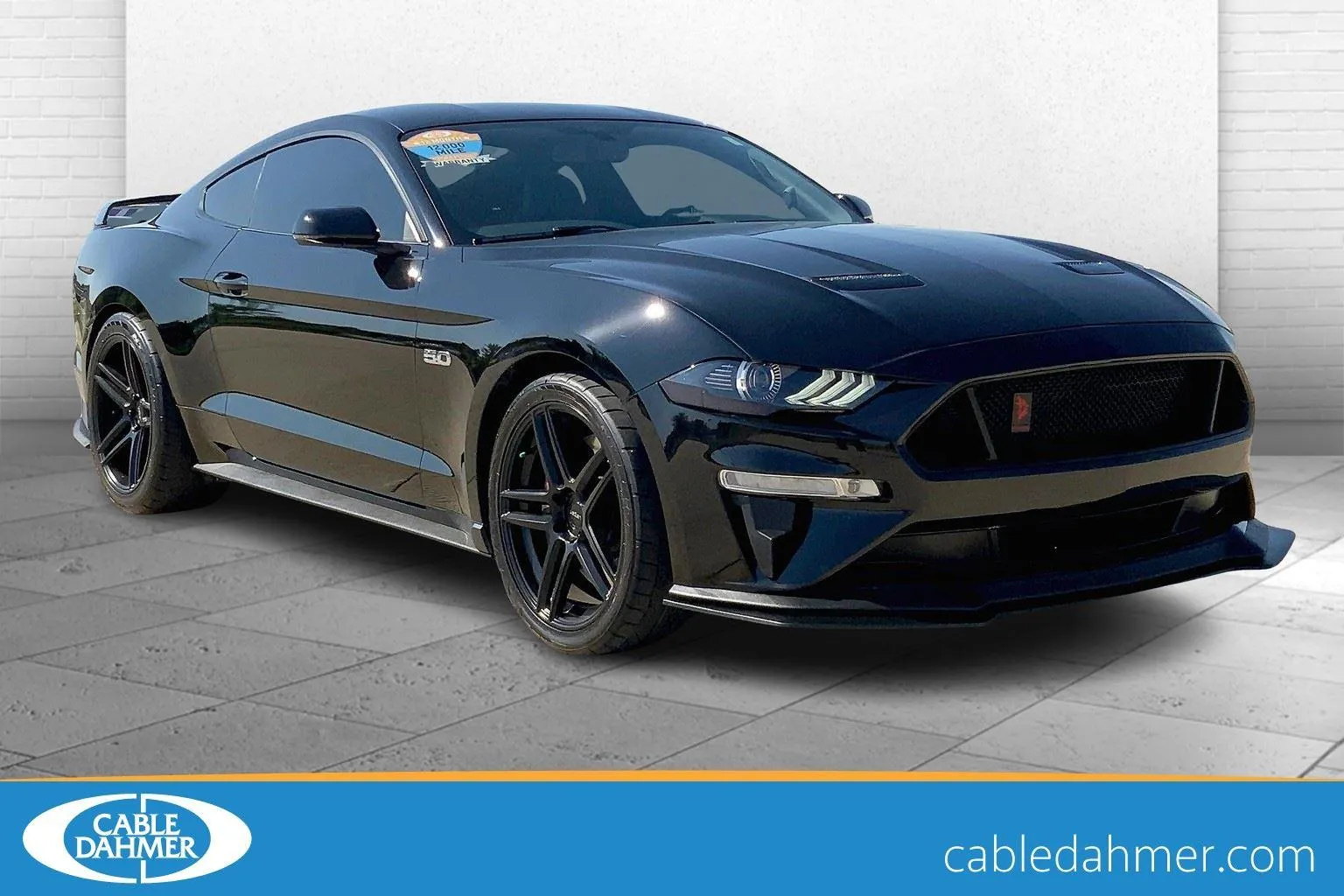 Black 2019 Ford Mustang GT Premium for sale in Topeka, KS