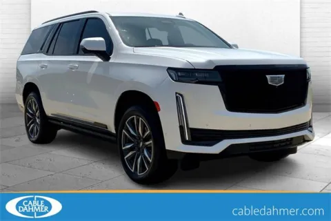 White 2023 Cadillac Escalade Sport for sale in Topeka, KS