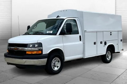 Photos of 2025 Chevrolet Express Cutaway 3500 1WT for sale in Topeka, KS at Cable Dahmer of Topeka