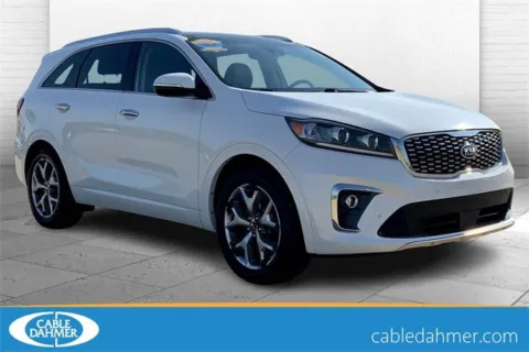 White 2019 Kia Sorento SX V6 for sale in Topeka, KS