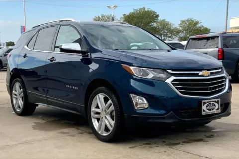 Blue 2020 Chevrolet Equinox Premier for sale in Topeka, KS