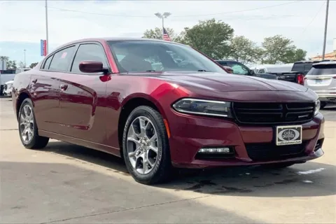 Red 2017 Dodge Charger SXT for sale in Topeka, KS