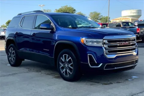 Blue 2023 GMC Acadia SLE for sale in Topeka, KS