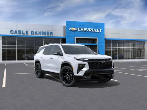 White 2026 Chevrolet Traverse RS for sale in Topeka, KS