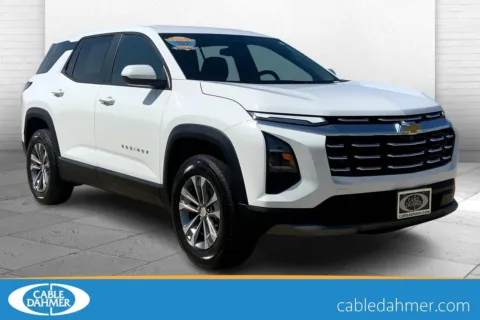 White 2025 Chevrolet Equinox LT for sale in Topeka, KS