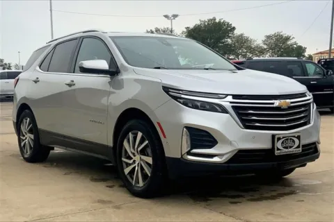 Silver 2022 Chevrolet Equinox Premier for sale in Topeka, KS