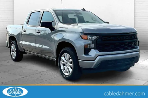 Gray 2026 Chevrolet Silverado 1500 Custom for sale in Topeka, KS