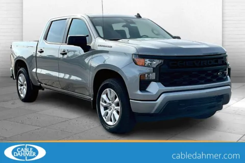 Gray 2026 Chevrolet Silverado 1500 Custom for sale in Topeka, KS