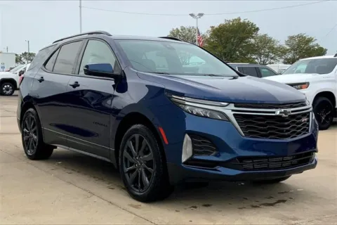 Blue 2022 Chevrolet Equinox RS for sale in Topeka, KS