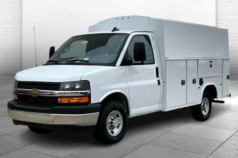 Photos of 2025 Chevrolet Express Cutaway 3500 1WT for sale in Topeka, KS at Cable Dahmer of Topeka