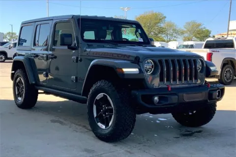 Gray 2020 Jeep Wrangler Unlimited Rubicon for sale in Topeka, KS