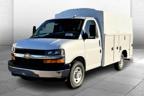 Photos of 2025 Chevrolet Express Cutaway 3500 1WT for sale in Topeka, KS at Cable Dahmer of Topeka