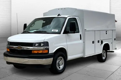 Photos of 2025 Chevrolet Express Cutaway 3500 1WT for sale in Topeka, KS at Cable Dahmer of Topeka