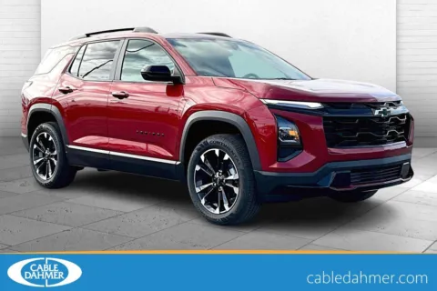 Red 2026 Chevrolet Equinox RS for sale in Topeka, KS