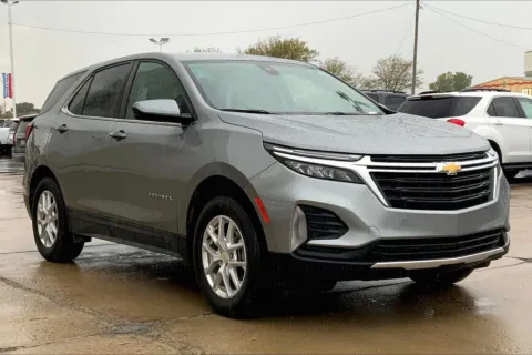 Gray 2024 Chevrolet Equinox LT for sale in Topeka, KS