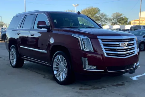 Red 2019 Cadillac Escalade Platinum for sale in Topeka, KS