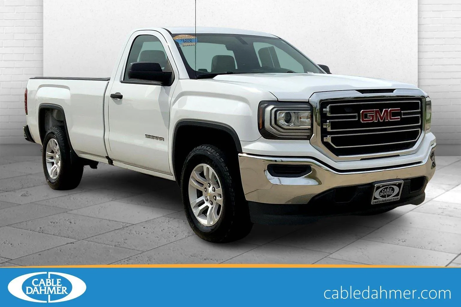 White 2017 GMC Sierra 1500 REG CAB 2WD 133.0 for sale in Topeka, KS