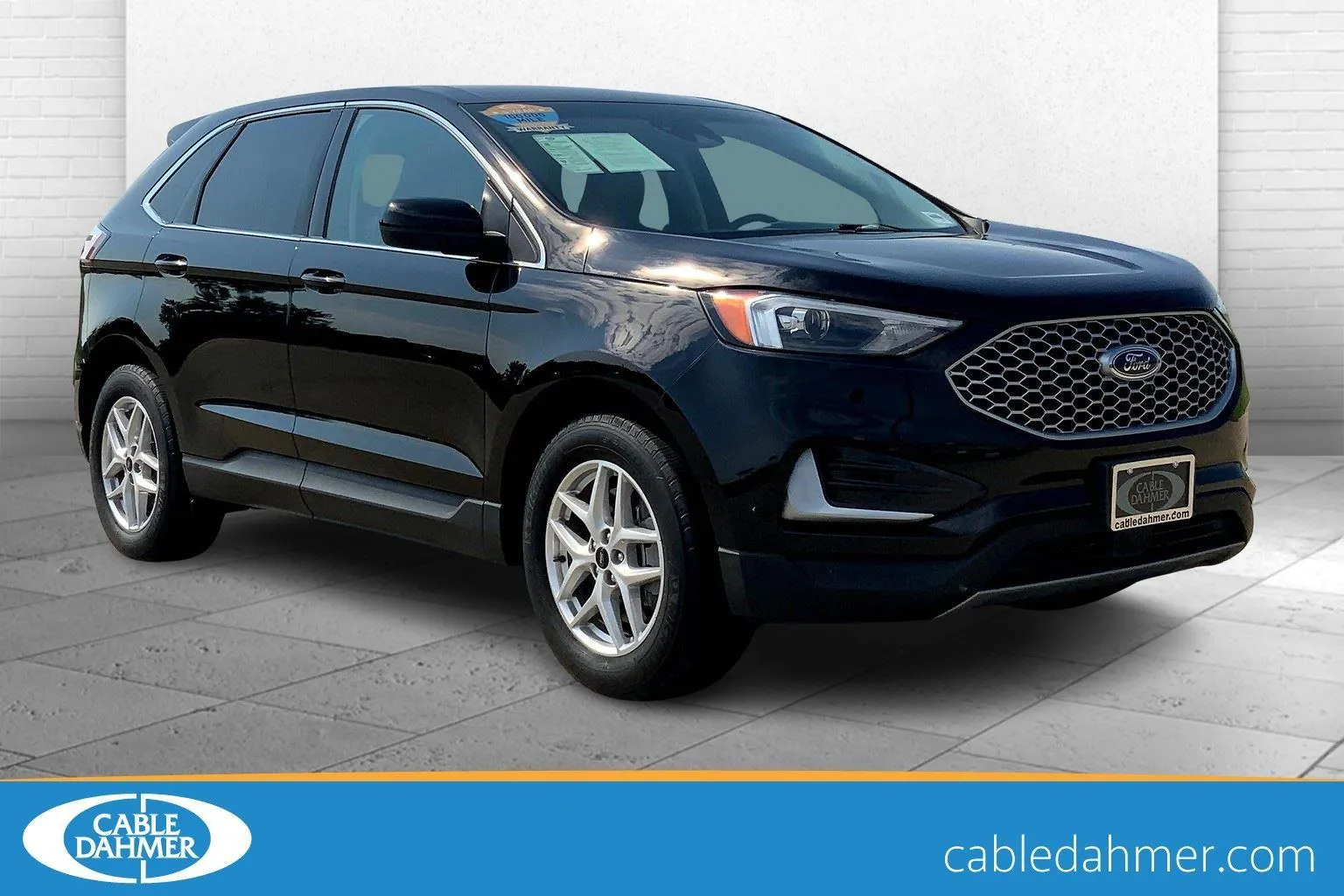 Black 2024 Ford Edge SEL for sale in Topeka, KS