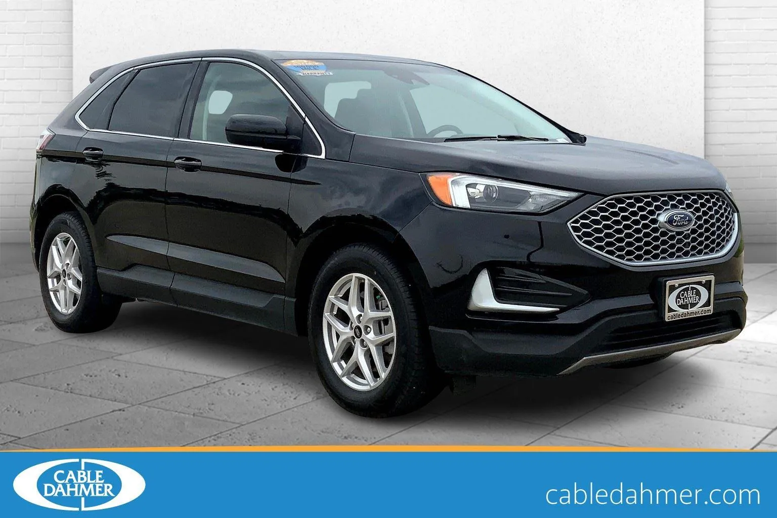 Black 2023 Ford Edge SEL for sale in Topeka, KS