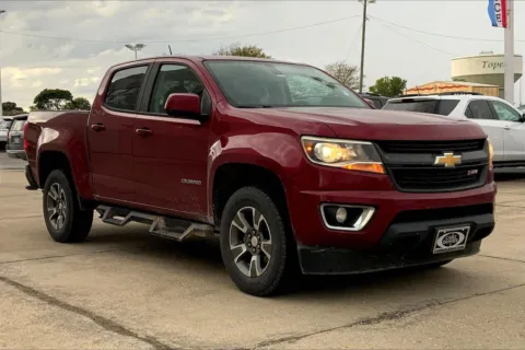 Red 2017 Chevrolet Colorado 2WD Z71 for sale in Topeka, KS