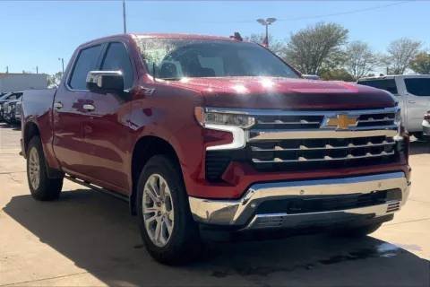 Red 2024 Chevrolet Silverado 1500 LTZ for sale in Topeka, KS