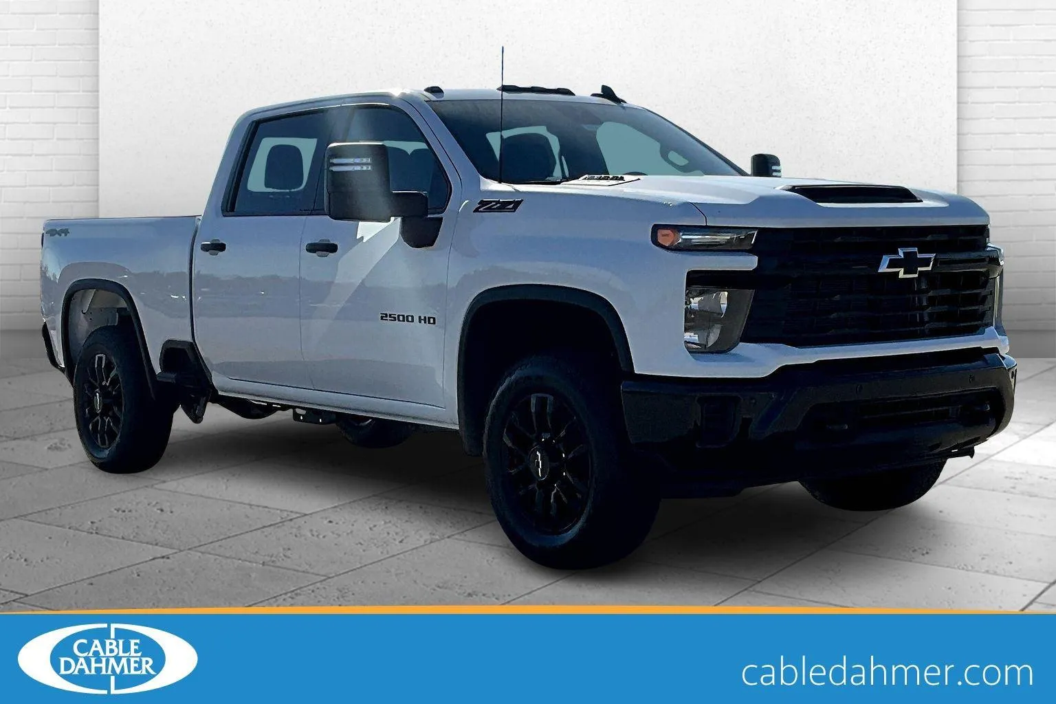 White 2026 Chevrolet Silverado 2500 HD Custom for sale in Topeka, KS