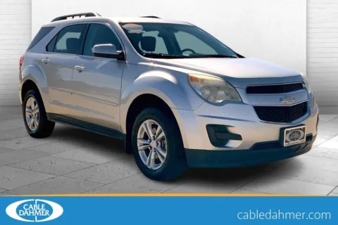 Silver 2013 Chevrolet Equinox LT for sale in Topeka, KS