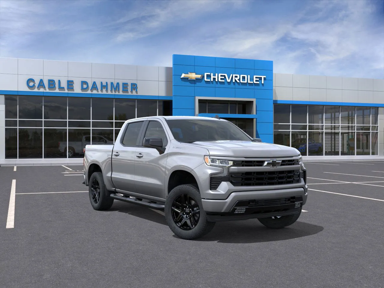 Gray 2026 Chevrolet Silverado 1500 RST for sale in Topeka, KS