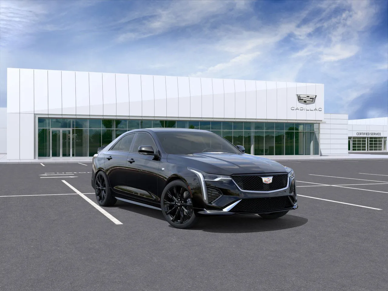 Black 2026 Cadillac CT4 Sport for sale in Topeka, KS