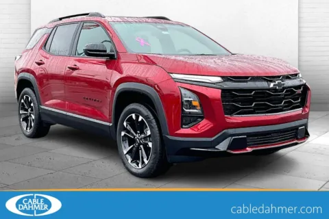 Red 2026 Chevrolet Equinox RS for sale in Topeka, KS