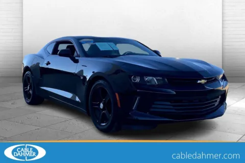 Black 2016 Chevrolet Camaro 1LT for sale in Topeka, KS
