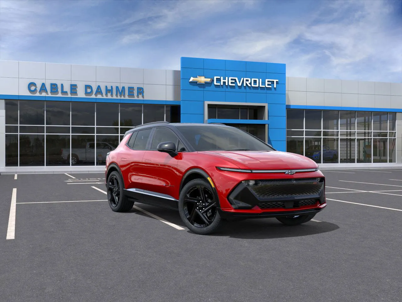 Red 2026 Chevrolet Equinox EV RS for sale in Topeka, KS