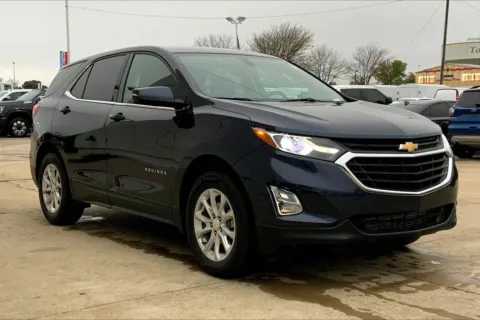 Blue 2018 Chevrolet Equinox LT for sale in Topeka, KS