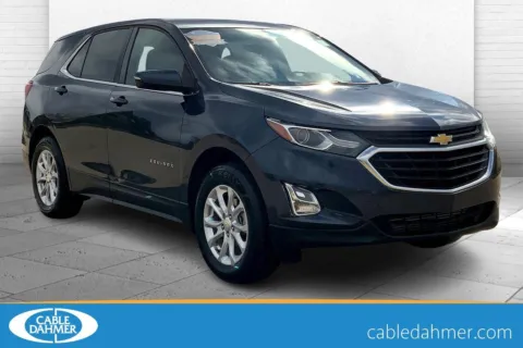 Blue 2018 Chevrolet Equinox LT for sale in Topeka, KS
