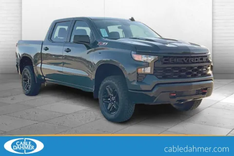 Gray 2026 Chevrolet Silverado 1500 Custom Trail Boss for sale in Topeka, KS