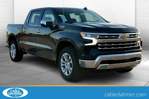 Gray 2025 Chevrolet Silverado 1500 LTZ for sale in Topeka, KS