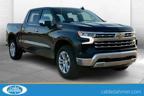 Gray 2025 Chevrolet Silverado 1500 LTZ for sale in Topeka, KS