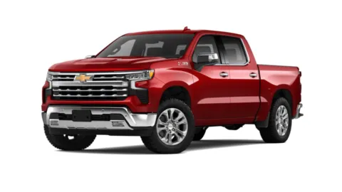 Red 2025 Chevrolet Silverado 1500 LTZ for sale in Topeka, KS