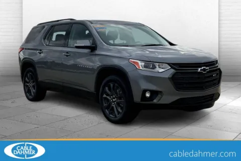 Gray 2021 Chevrolet Traverse RS for sale in Topeka, KS