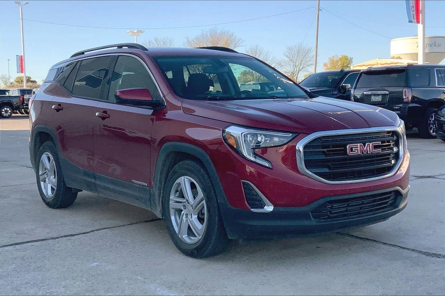 Red 2018 GMC Terrain SLE for sale in Topeka, KS