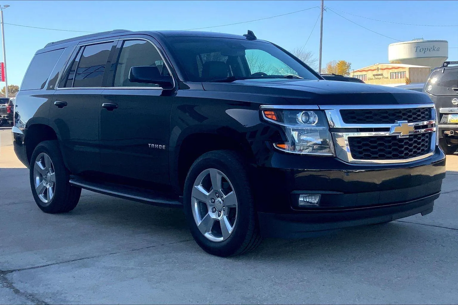 Black 2017 Chevrolet Tahoe LT for sale in Topeka, KS