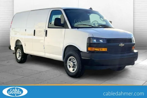 White 2025 Chevrolet Express Cargo 2500 WT for sale in Topeka, KS