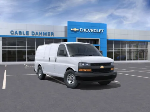 White 2025 Chevrolet Express Cargo 2500 WT for sale in Topeka, KS