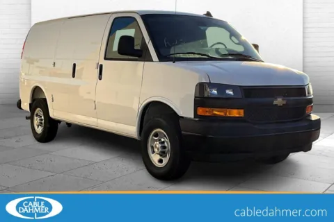 White 2025 Chevrolet Express Cargo 2500 WT for sale in Topeka, KS