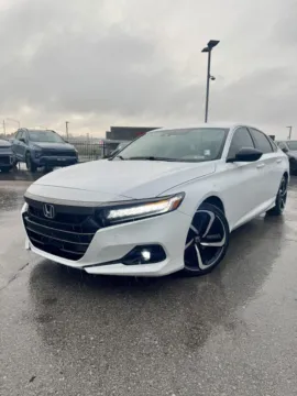 White 2022 Honda Accord Sedan Sport for sale in Lee's Summit, MO