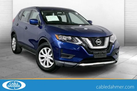 Blue 2017 Nissan Rogue S for sale in Lee's Summit, MO