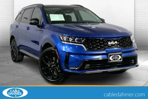 Blue 2022 Kia Sorento SX for sale in Lee's Summit, MO
