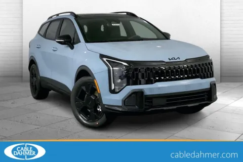 Blue 2026 Kia Sportage Hybrid X-Line for sale in Lee's Summit, MO