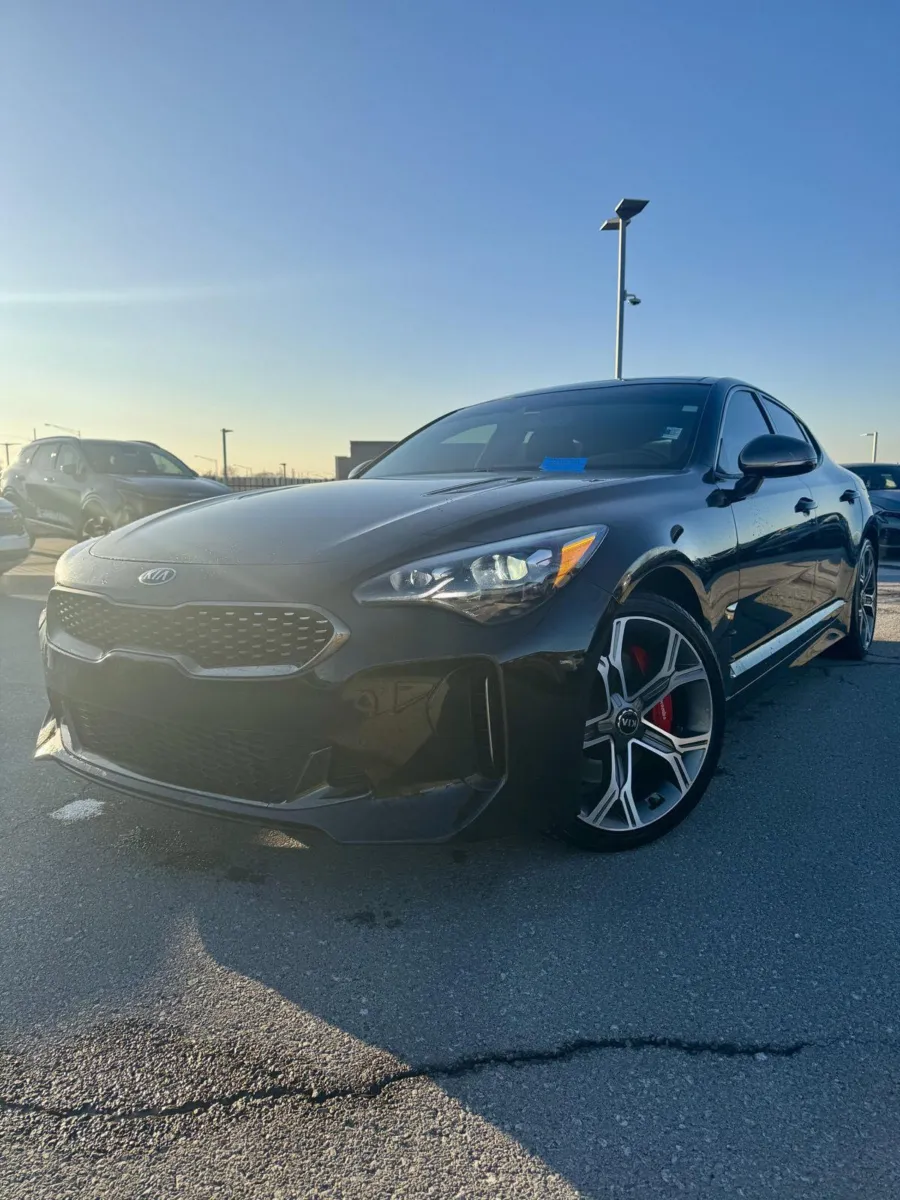 Used 2021 Kia Stinger GT1 with VIN KNAE45LC5M6089450 for sale in Kansas City
