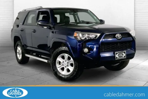 Blue 2017 Toyota 4Runner SR5 for sale in Lee's Summit, MO